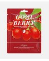 Kormesic Goji Berry Revitalizing Anti-Aging Mask - goji uogų atgaivinamoji lakštinė veido kaukė nuo senėjimo | EGOSkinBeauty.lt
