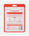 Kormesic Rose Whitening Ampoule Mask - lakštinė kaukė su skaistinančiu rožių ekstraktu | EGOSkinBeauty.lt