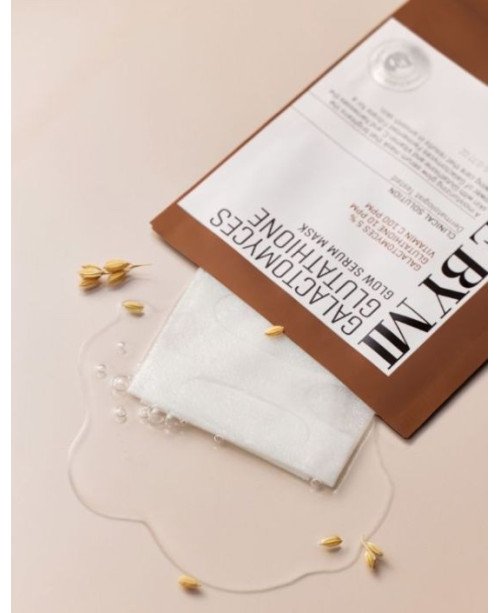 SOME BY MI Galactomyces Glutathione Glow - švytėjimo suteikianti lakštinė kaukė | EGOSkinBeauty.lt