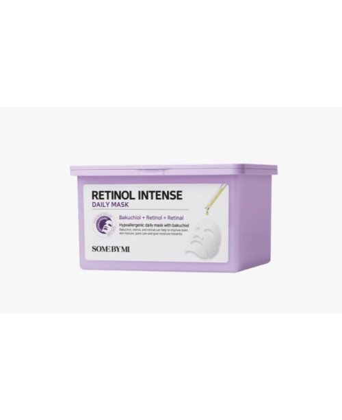 SOME BY MI Retinol Intense Daily Mask - intensyvi veido kaukė su retinoliu | EGOSkinBeauty.lt
