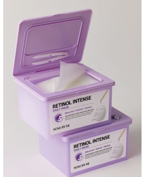 SOME BY MI Retinol Intense Daily Mask - intensyvi veido kaukė su retinoliu | EGOSkinBeauty.lt
