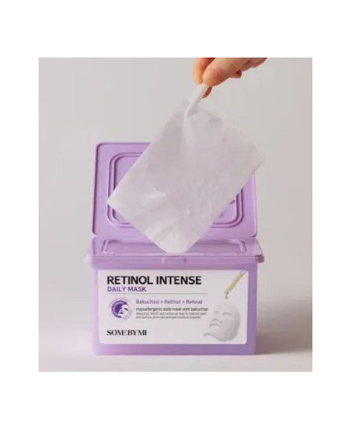 SOME BY MI Retinol Intense Daily Mask - intensyvi veido kaukė su retinoliu | EGOSkinBeauty.lt