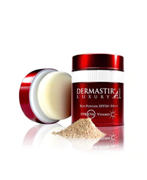 Dermastir protective loose powder sunscreen with SPF 50+, 13 g. | EGOSkinBeauty.lt