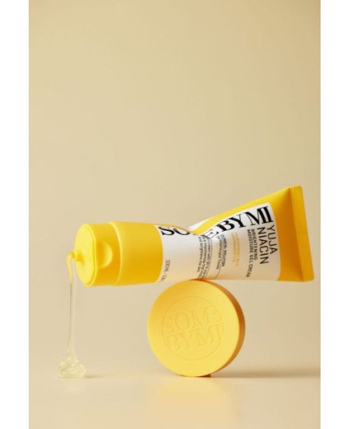 SOME BY MI Yuja Niacin Brightening Moisture Gel Cream - skaistinamasis drėkinamasis gelinis kremas | EGOSkinBeauty.lt