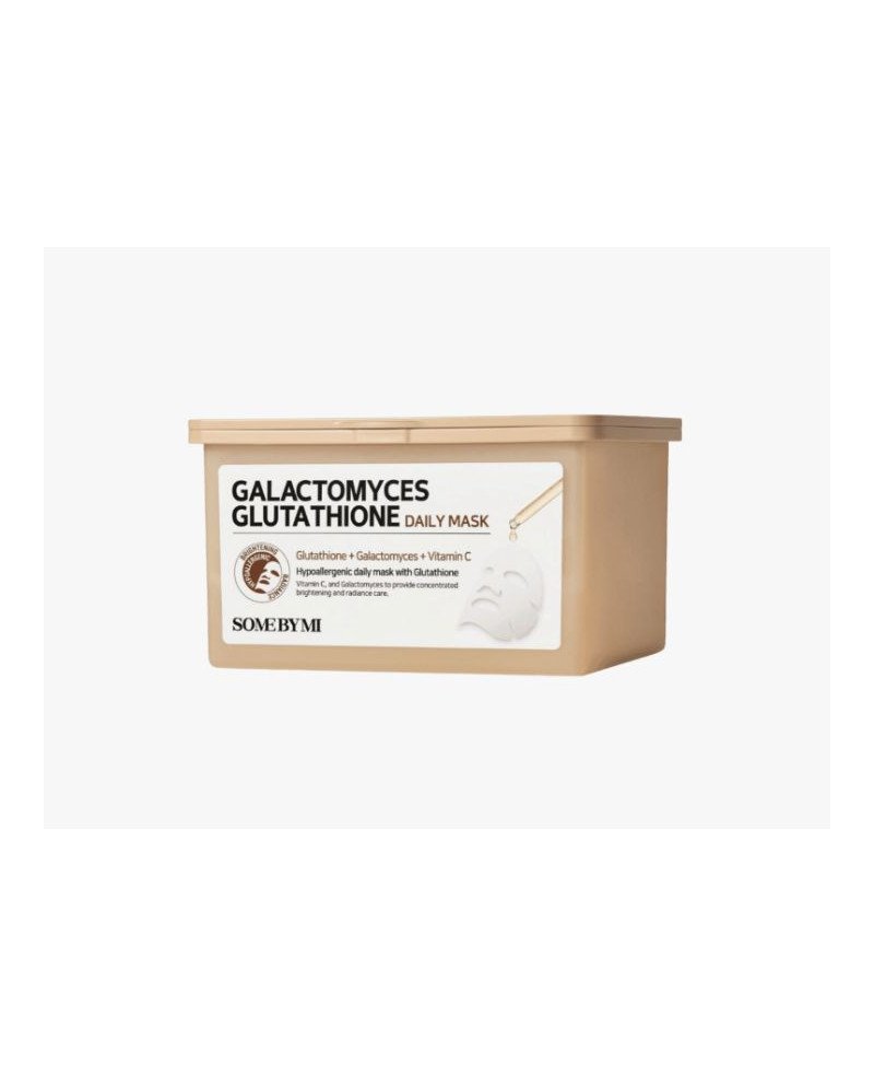 SOME BY MI Galactomyces Glutathione - lakštinės veido kaukės | EGOSkinBeauty.lt
