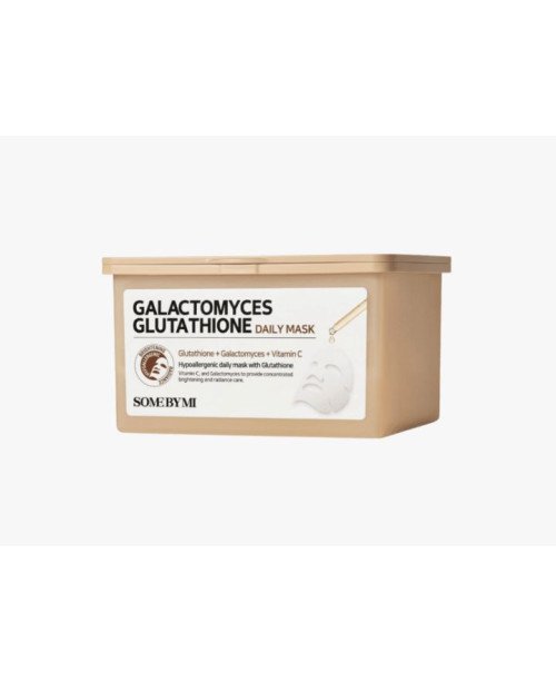 SOME BY MI Galactomyces Glutathione - lakštinės veido kaukės | EGOSkinBeauty.lt
