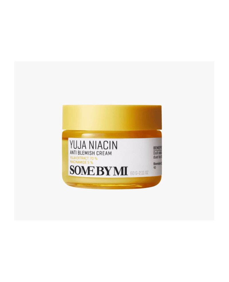 OME BY MI Yuja Niacin Anti Blemish Cream - kremas mažinantis dėmes | EGOSkinBeauty.lt