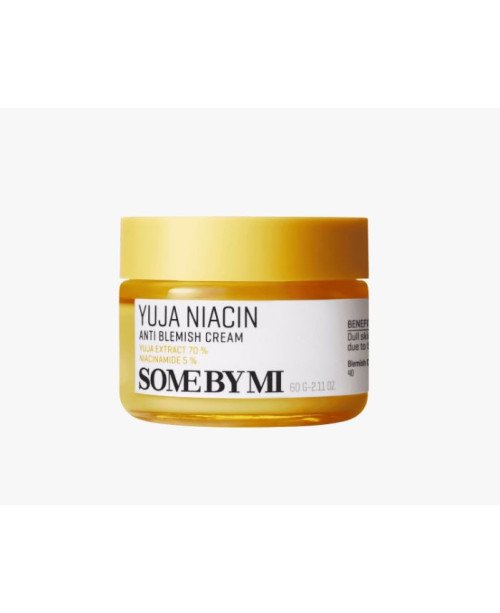 OME BY MI Yuja Niacin Anti Blemish Cream - kremas mažinantis dėmes | EGOSkinBeauty.lt