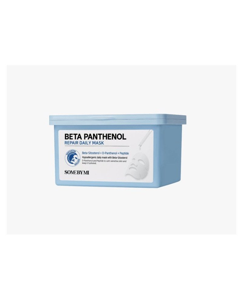 SOME BY MI Beta Panthenol Repair Daily Mask - atkuriamoji lakštinė kaukė su beta pantenoliu | EGOSkinBeauty.lt