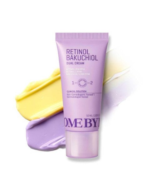 SOME BY MI Retinol Bakuchiol Dual Cream - dvigubo poveikio kremas su retinoliu | EGOSkinBeauty.lt