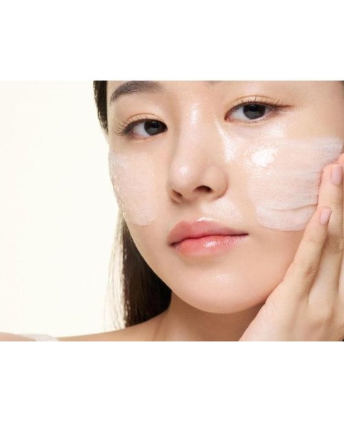 SOME BY MI Lacto Soy Mild Peeling Bubble Cleanser - švelnus putojantis veido valiklis | EGOSkinBeauty.lt