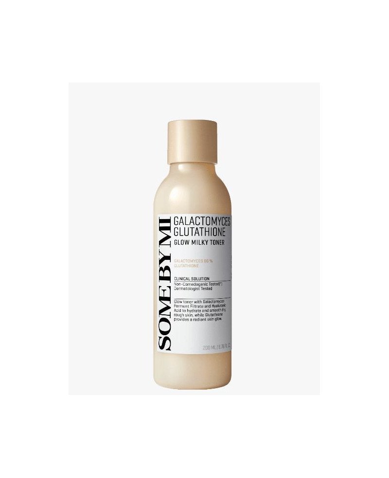 SOME BY MI Galactomyces Glutathione Glow Milky Toner - švytėjimo suteikiantis kreminis tonikas | EGOSkinBeauty.lt