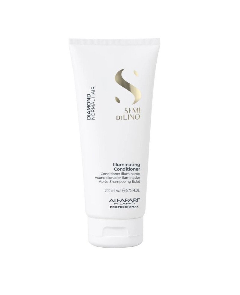 Alfaparf Milano Professional Semi di Lino Diamond Illuminating - spindesio suteikiantis plaukų kondicionierius | EGOSkinBeauty.l