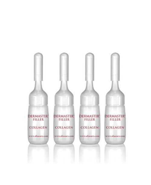 Антивозрастной филлер Dermastir с коллагеном, 4 x 4 мл. | EGOSkinBeauty.lt