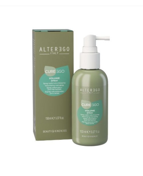 Alter Ego CureEgo Volume Spray - apimties suteikiantis plaukų purškiklis | EGOSkinBeauty.lt