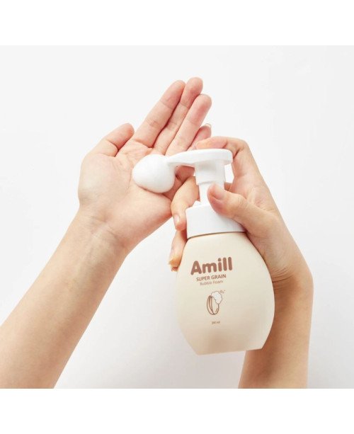 Amill Super Grain - valomosios veido putos su grūdų ir sėklų ekstraktais, 200 ml. | EGOSkinBeauty