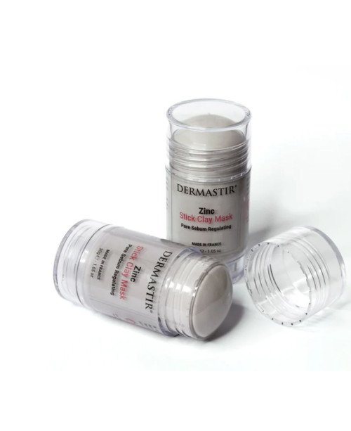 Цинковая маска/карандаш Dermastir для регулирования выработки кожного сала, 30 г. | EGOSkinBeauty.lt