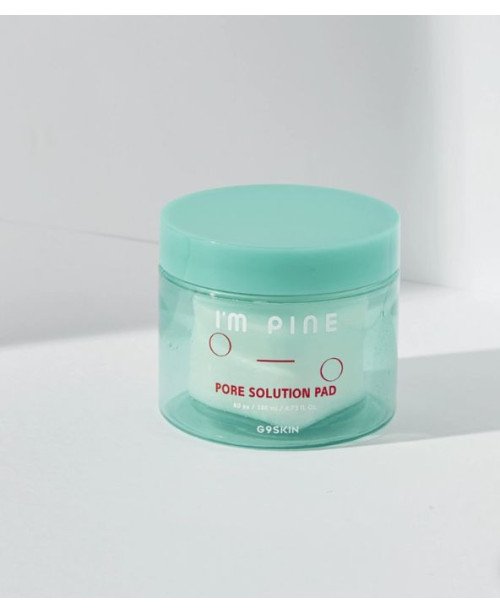 G9SKIN Iš anksto sudrėkintos valomosios servetėlės užsikimšusioms poroms, 60 vnt.