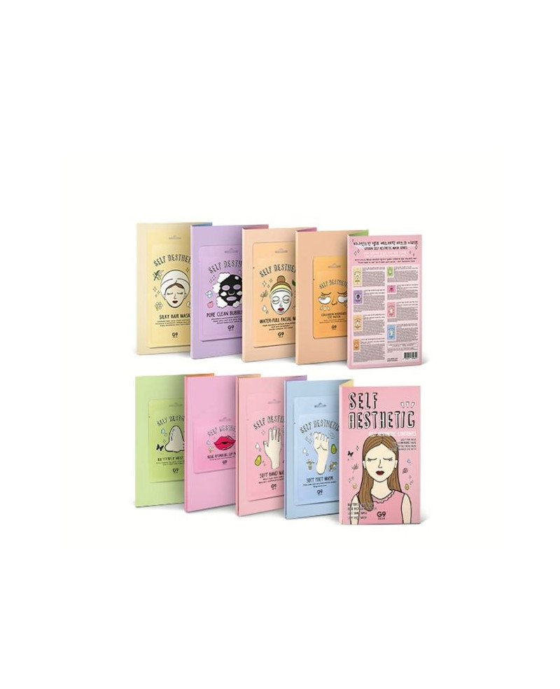 G9 SKIN veido, kūno ir plaukų priežiūros kaukių rinkinys, 8 vnt.