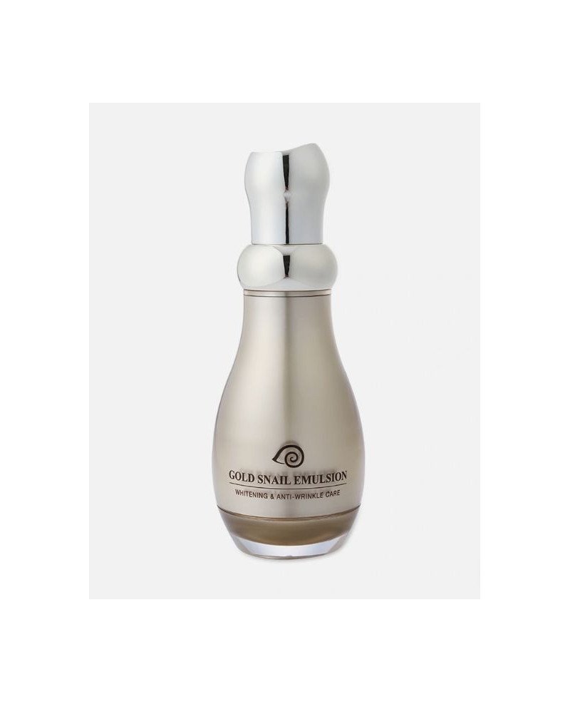 Gold Energy Snail Synergy drėkinamoji emulsija su auksu ir sraigės sekretu, 130 ml.
