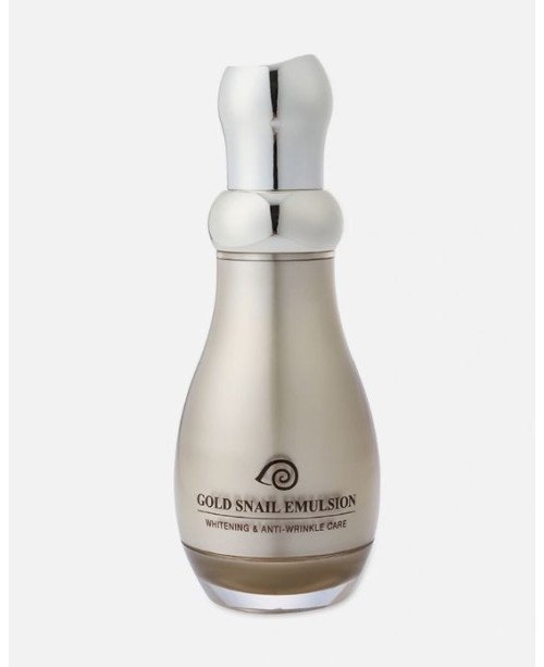 Gold Energy Snail Synergy drėkinamoji emulsija su auksu ir sraigės sekretu, 130 ml.