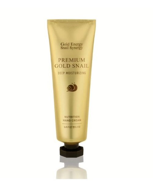 Gold Energy Snail Synergy rankų kremų rinkinys su auksu ir sraigių sekretu, 3 x 80 ml.