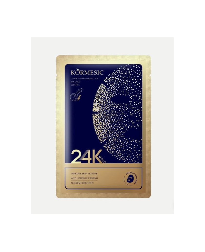Kormesic lakštinė kaukė su tikro aukso dalelėmis | EGOSkinBeauty.lt