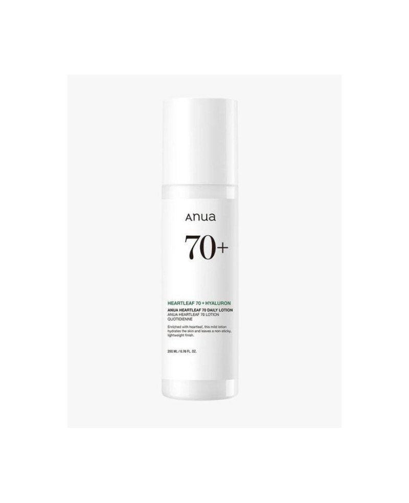 Anua Heartleaf 70% Daily Lotion - kasdienis odos losjonas | EGOSkinBeauty.lt