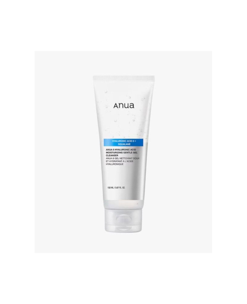 ANUA hialurono rūgšties drėkinamasis švelnus gelinis valiklis, 150 ml.