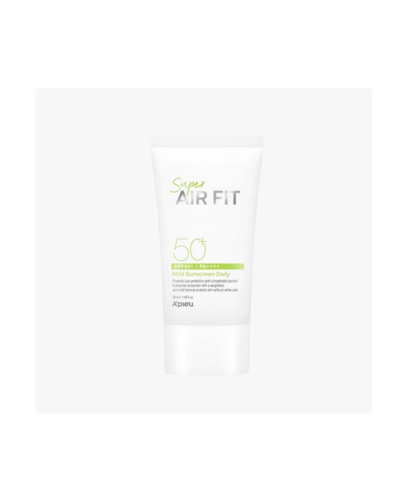 A'PIEU švelnus apsauginis kremas nuo saulės SPF50+, 50 ml.