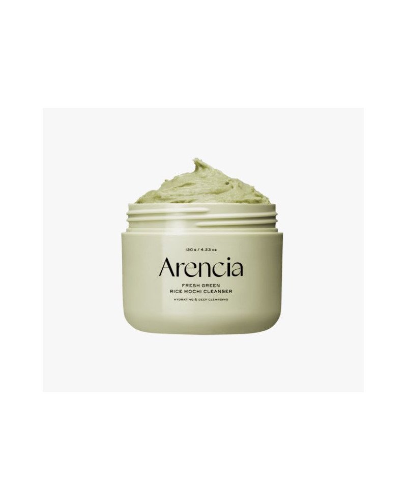 Arencia šviežių žaliųjų ryžių moči prausiklis, 120 g.