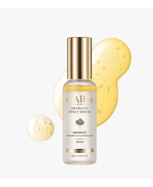 d'Alba baltųjų triufelių aromatinis purškiamas serumas, 60 ml.