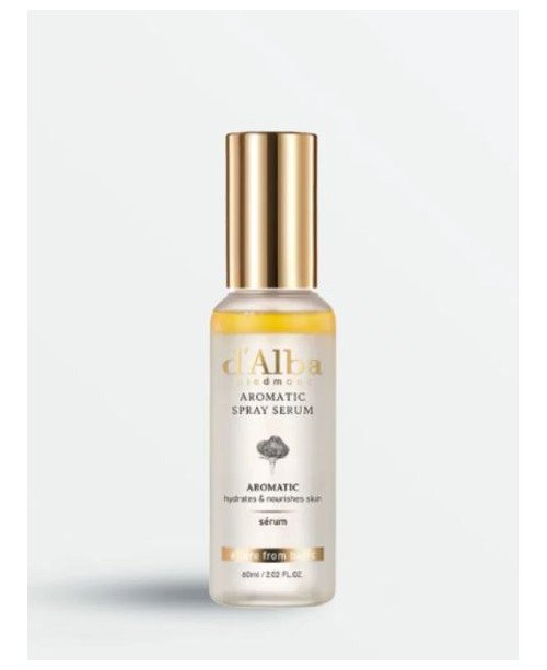 d'Alba baltųjų triufelių aromatinis purškiamas serumas, 60 ml.