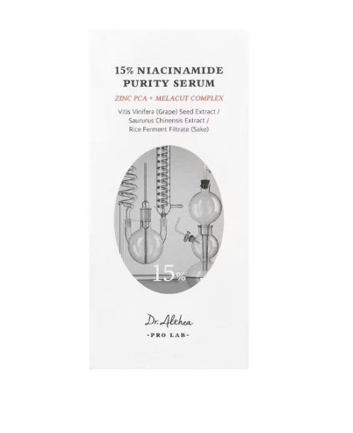 Dr. Althea 15 % niacinamido grynumo serumas, 30 ml.