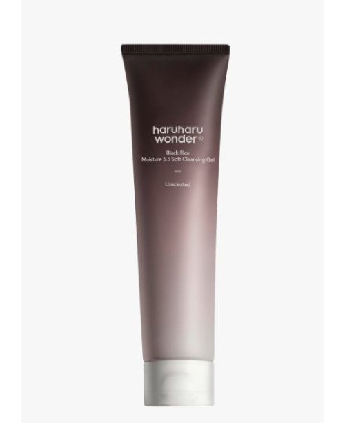 HARUHARU WONDER juodųjų ryžių drėkinamasis švelnus valomasis gelis. 100 ml.
