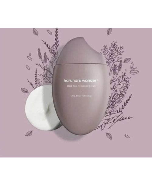HARUHARU WONDER juodųjų ryžių hialurono kremas, 50 ml.