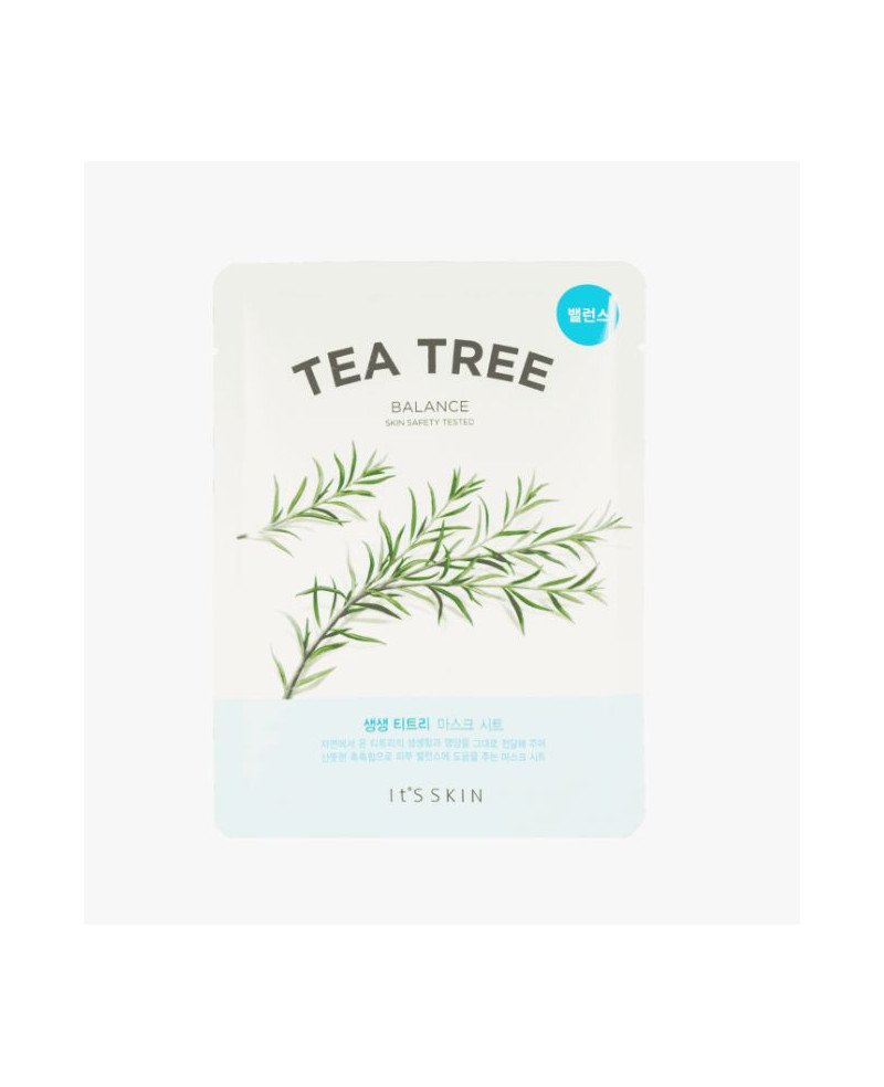 It'S SKIN gaivinanti lakštinė veido kaukė su arbatmedžiu, 1 vnt.