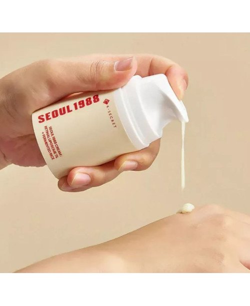 K-Secret Seoul 1988 kremas su retinolio liposomomis 1% + fermentuoti ryžiai, 50 ml.