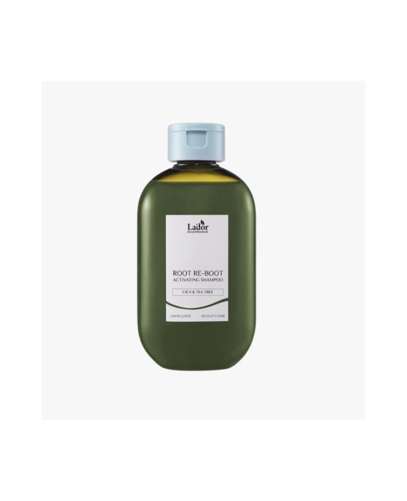 LA'DOR plaukų šaknų atstatymo šampūnas su svilarože ir arbatmedžiu, 300 ml.