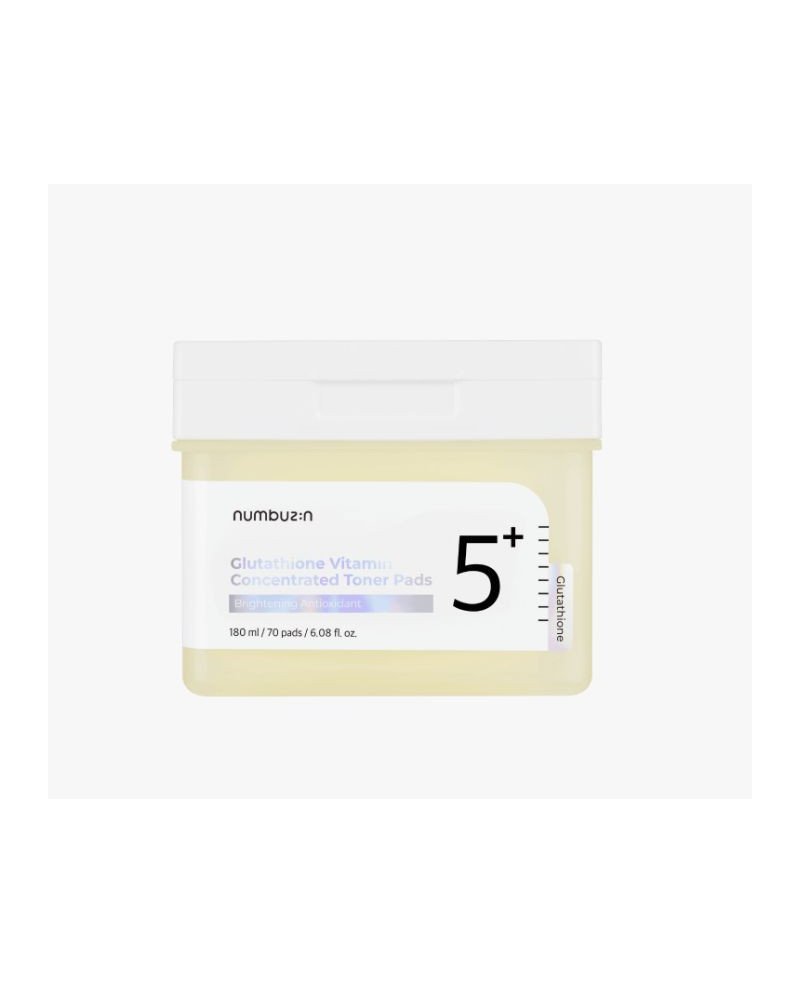 Numbuzin Nr. 5 vitaminų ir niacinamido koncentruoti padeliai, 180 ml.