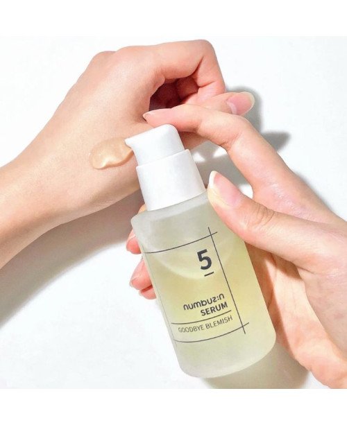 Numbuzin Nr. 5 spuogus naikinantis serumas, 50 ml.